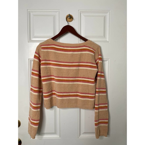 L*Space Sun Seeker Striped Sweater Women's Med NWT - Picture 7 of 7